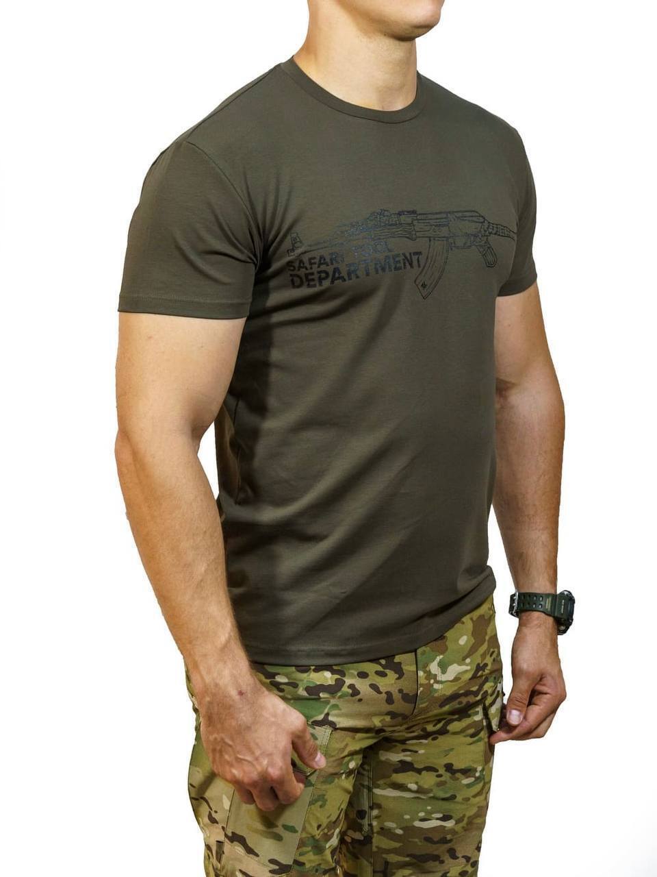 Футболка Milgear, STD, олива (L) купить
