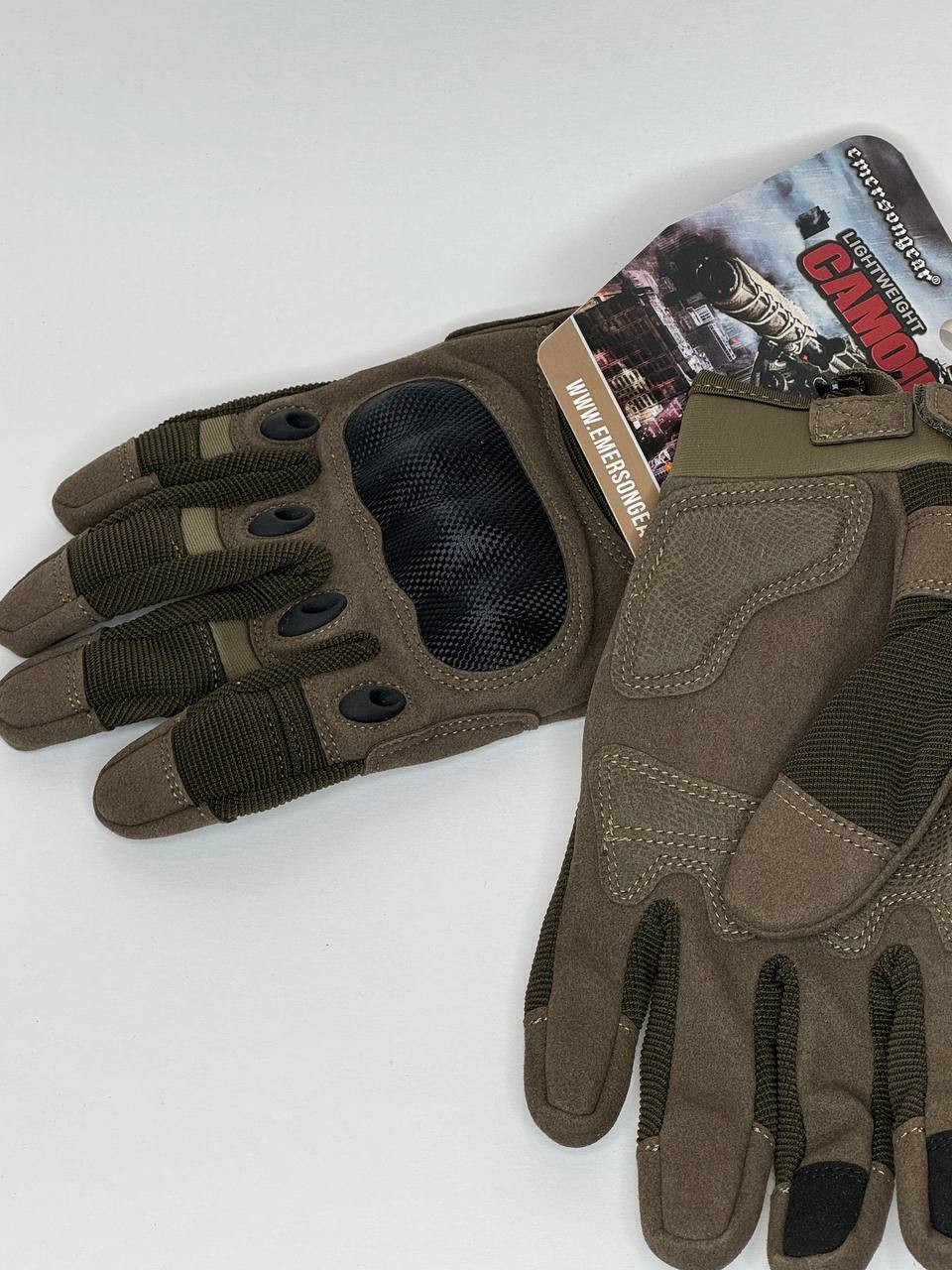 Перчатки All Finger EmersonGear, цвет OD, L купить