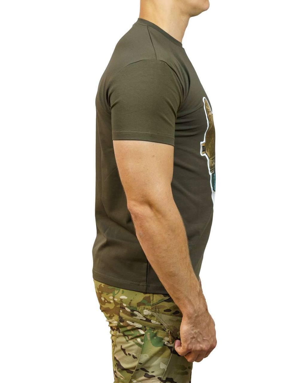 Футболка Milgear, Слушаешь музыку, олива (XXL) купить