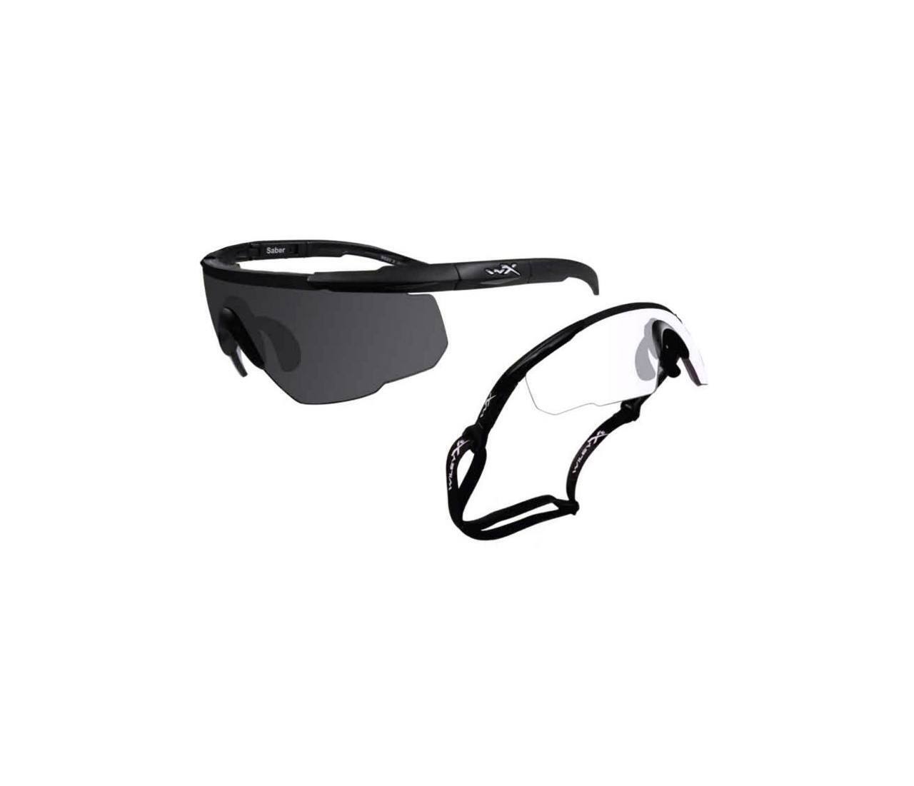 Очки защитные Wiley X Saber Advanced (Frame: Matte Black, Lens: Smoke Grey) купить