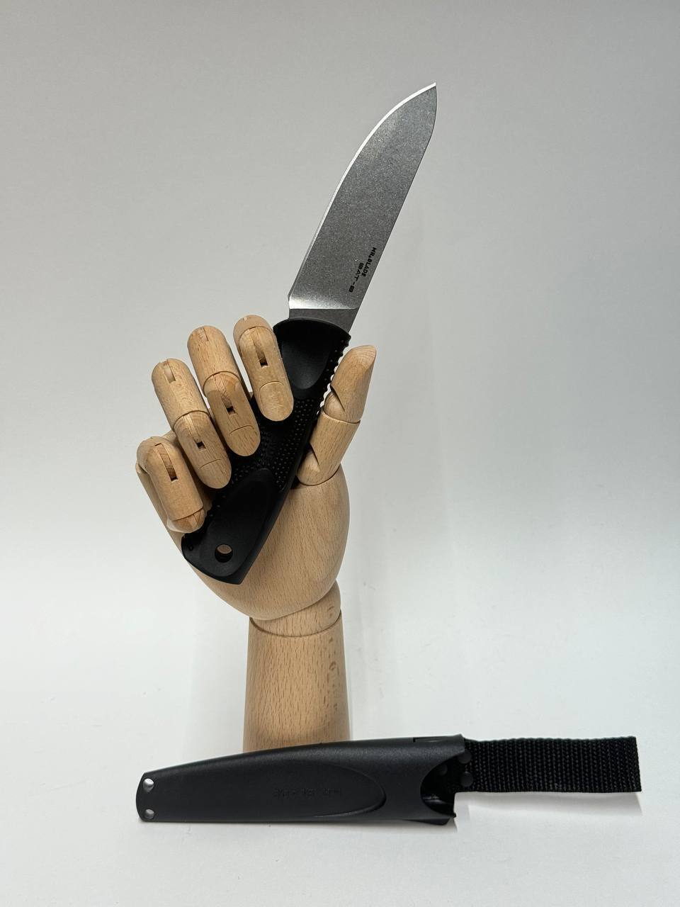 Нож "BAT-B" Black Stonewash, Black купить